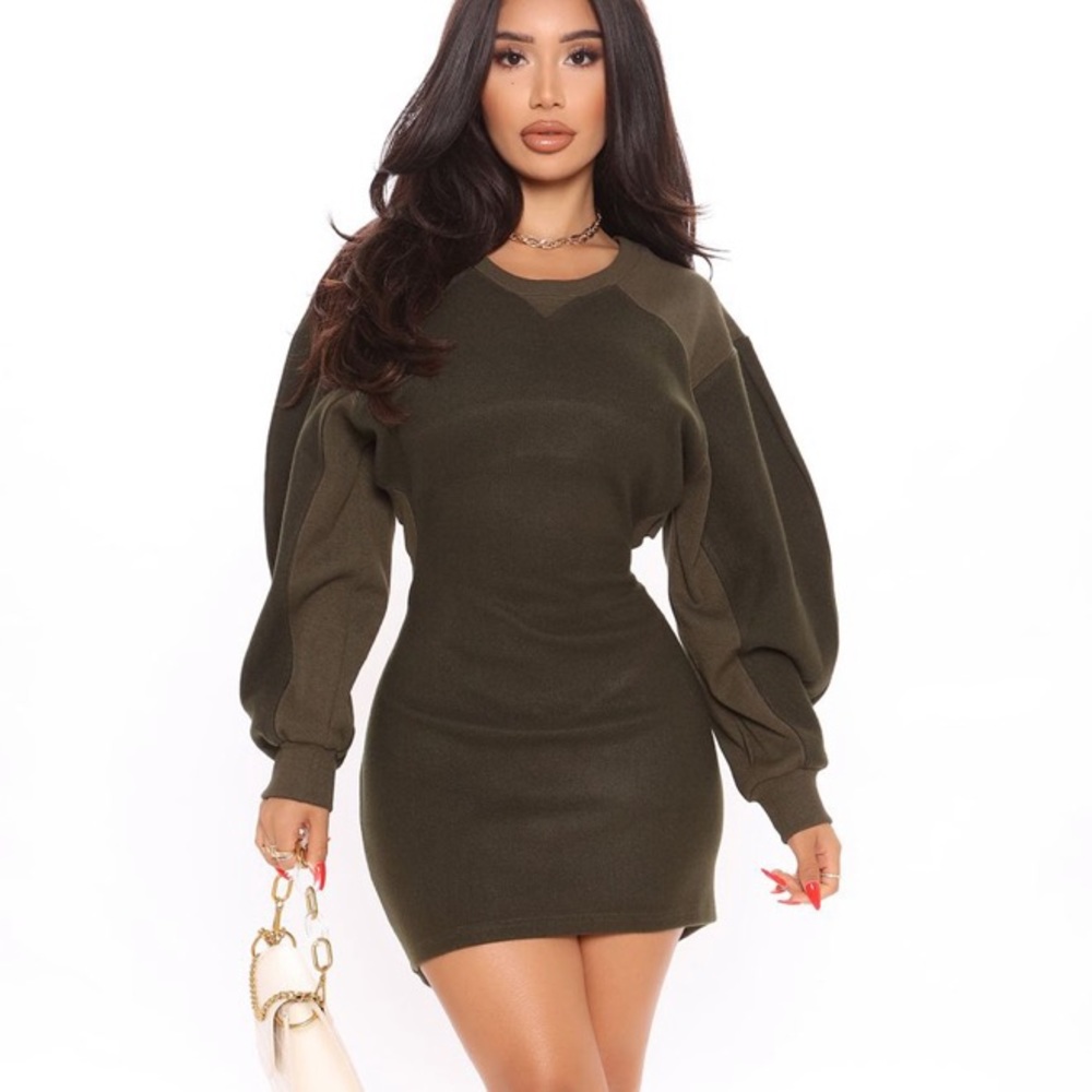 Fashion nova wool mini dress